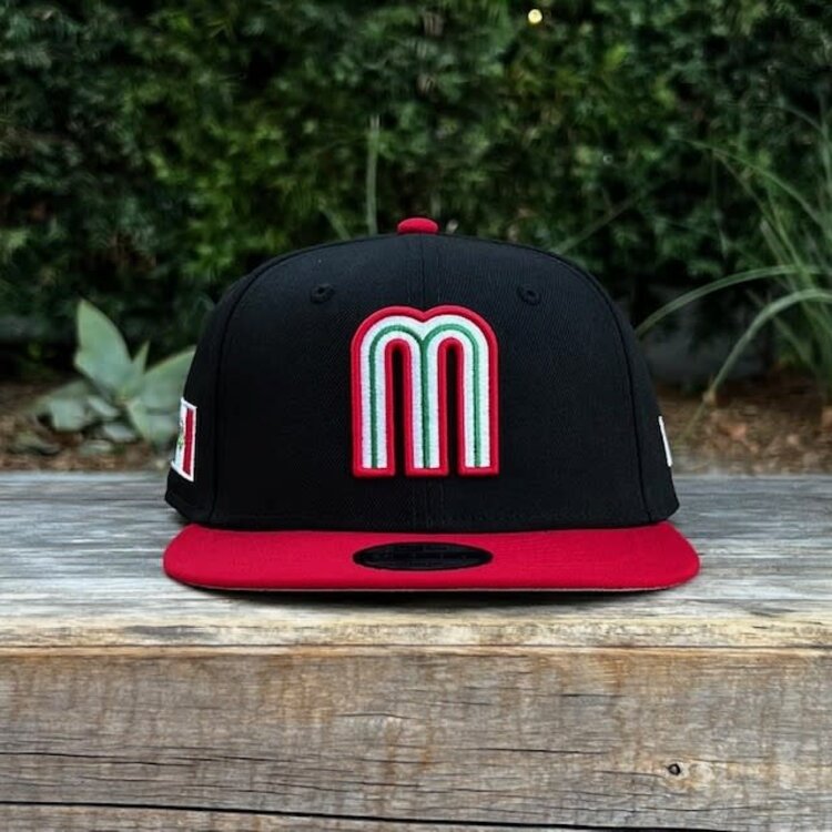 New Era Mexico Kids Black/Red Snapback
