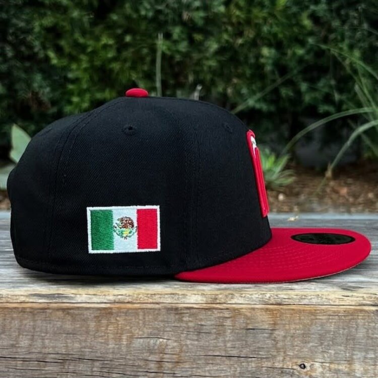 New Era Mexico Kids Black/Red Snapback