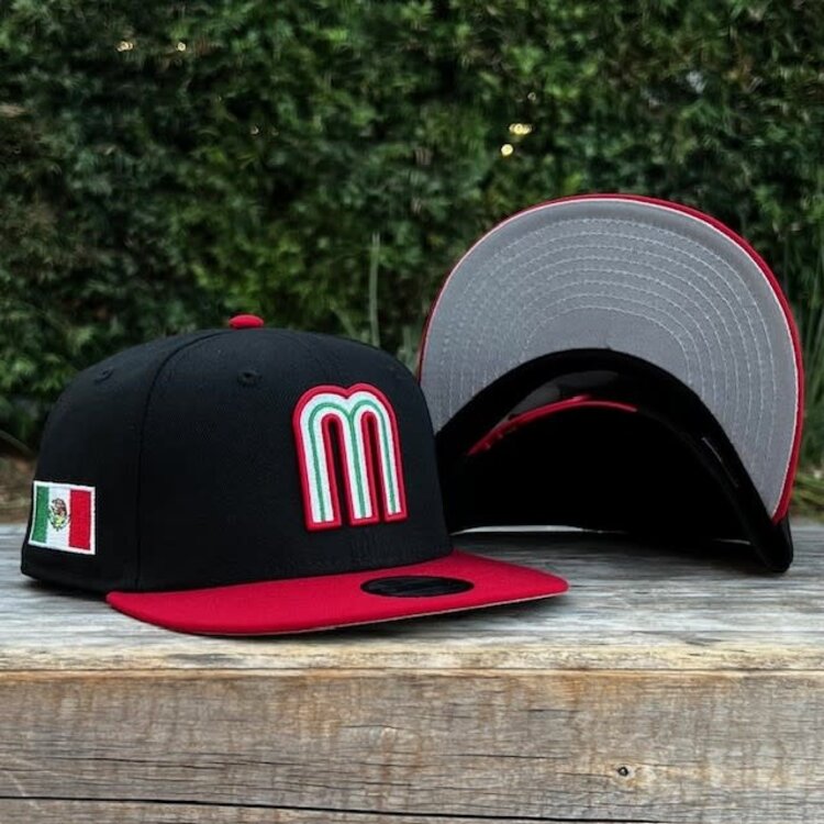 New Era Mexico Kids Black/Red Snapback