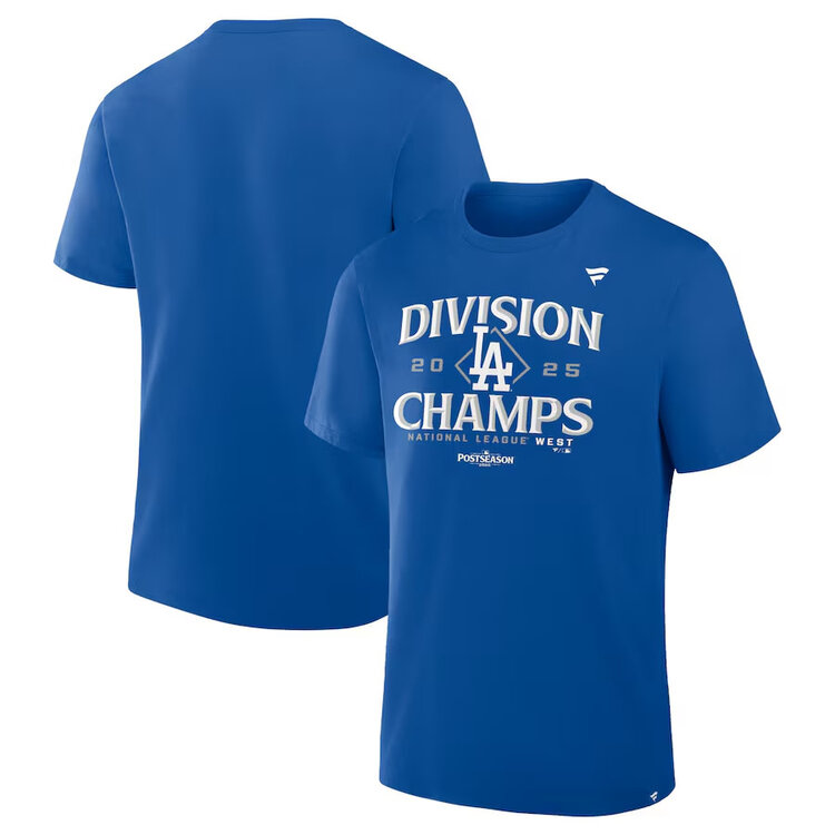 Fanatics LA Dodgers Men's 2025 Division Champs Locker Room
