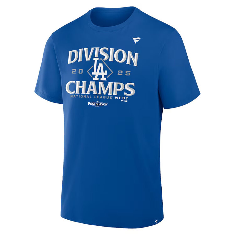Fanatics LA Dodgers Men's 2025 Division Champs Locker Room