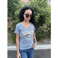 Majestic Broncos W Significant Speed V-Neck Tee