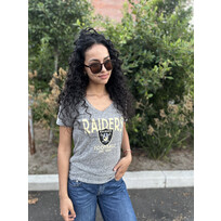 Majestic Raiders W Significant Speed V-Neck Tee