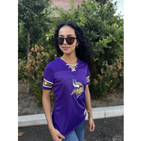 Majestic Vikings W 18 Draft Me Purple