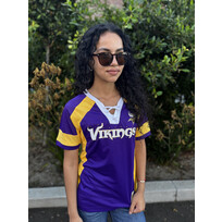 Majestic Vikings W '17 Draft Me Purple