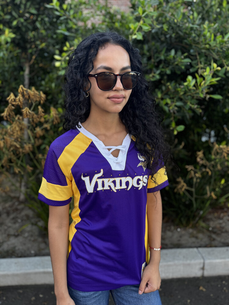 Majestic Vikings W '17 Draft Me Purple