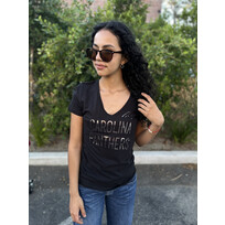 Majestic Panthers W Franchise Fit V-Neck Tee