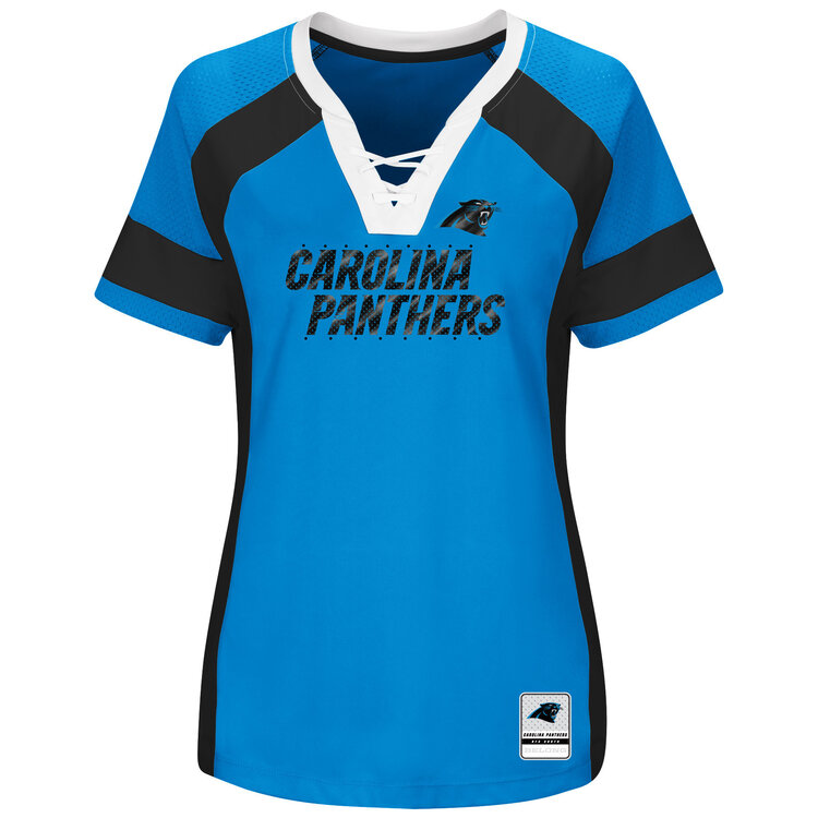 Majestic Panthers W '17 Draft Me Blue