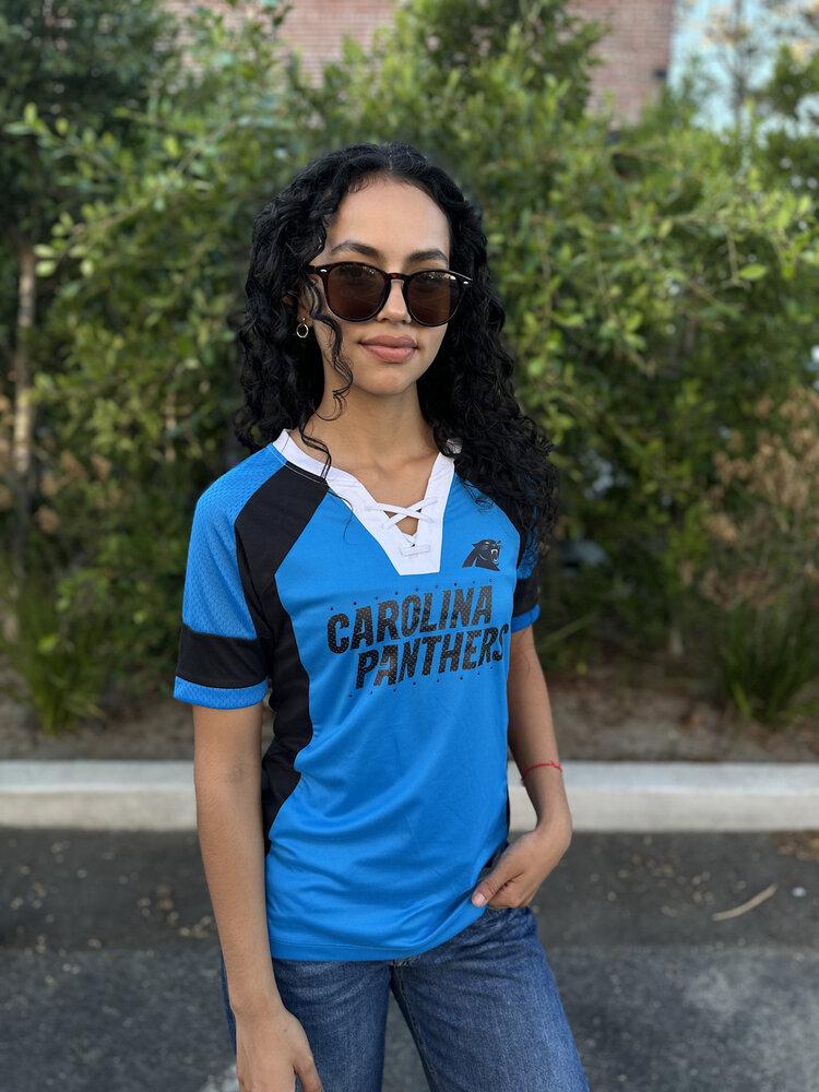 Majestic Panthers W '17 Draft Me Blue