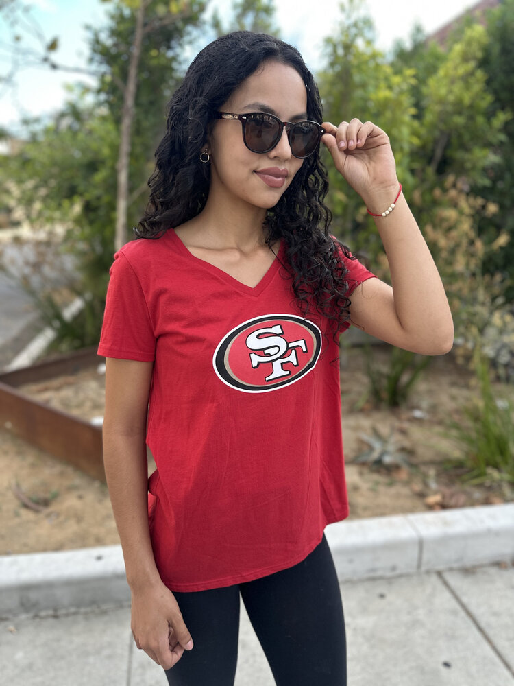 Fanatics 49ers W Primary Logo Red V