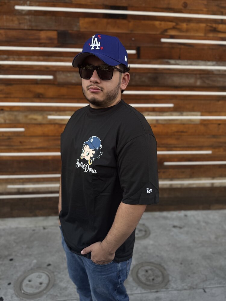 New Era LA Dodgers Men's New Era x Bella Dona Betty Boop Oversized SS Tee