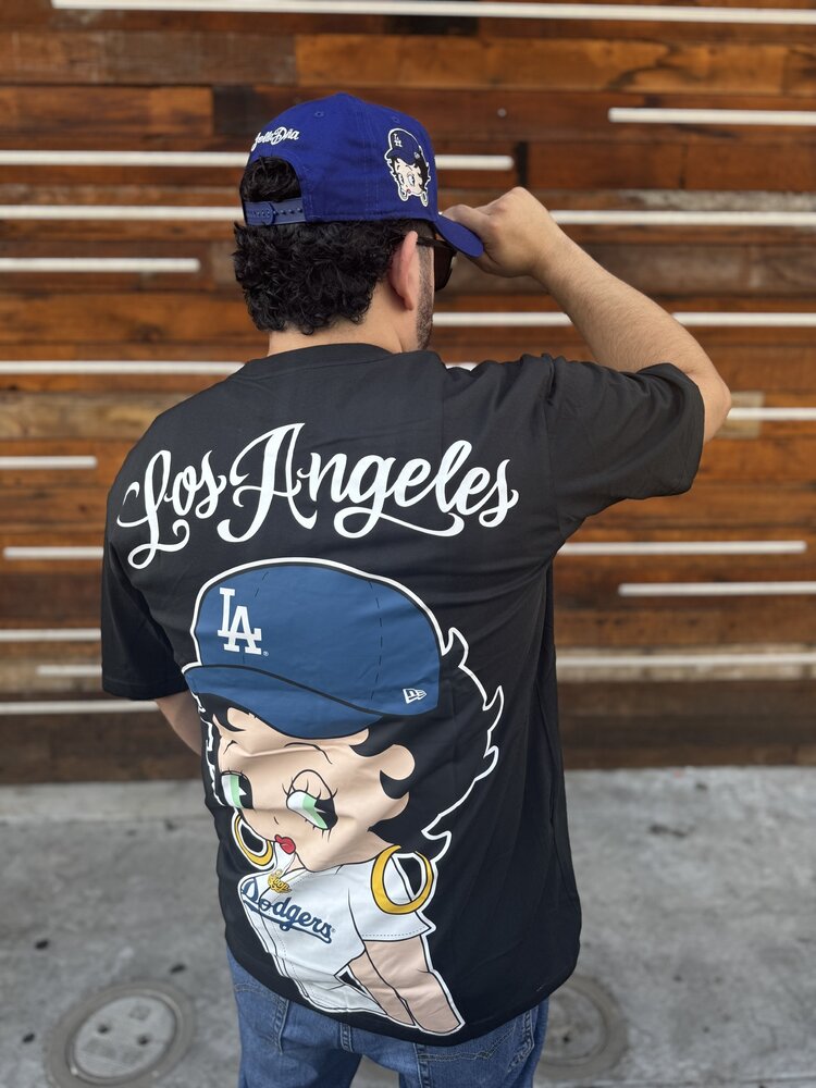 New Era LA Dodgers Men's New Era x Bella Dona Betty Boop Oversized SS Tee