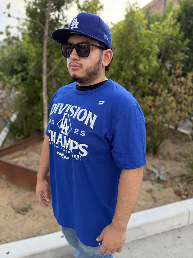 Fanatics LA Dodgers Men's 2025 Division Champs Locker Room