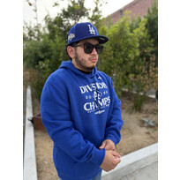 Fanatics LA Dodgers Men's 2025 Division Champs Locker Room Hoodie