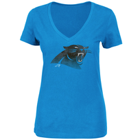 Majestic Panthers W V-Neck Defiant Victory