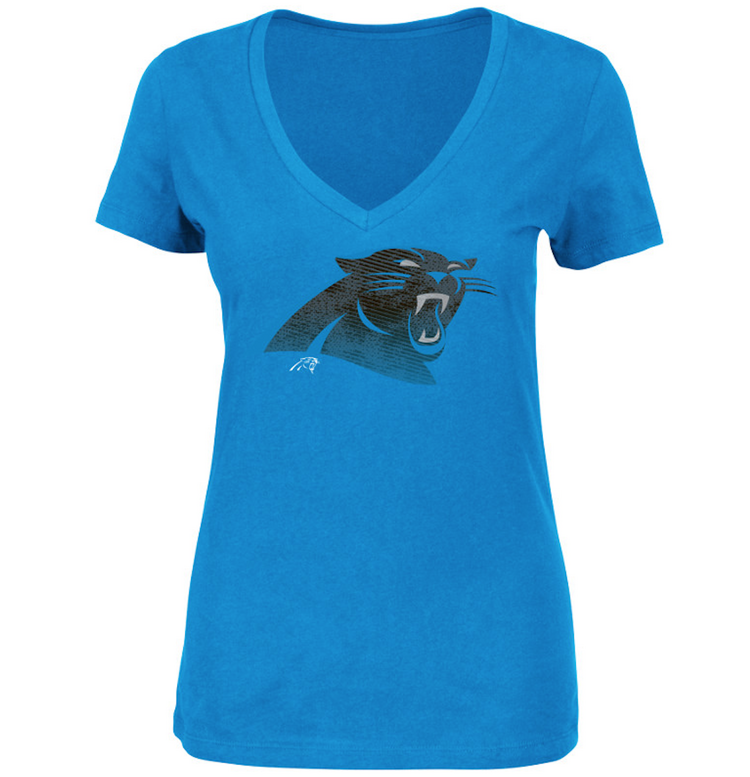 Majestic Panthers W V-Neck Defiant Victory