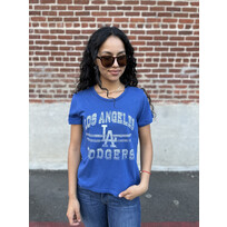 47 Brand Dodgers 47 W Jetty Blue Bright Eyed Frankie Tee