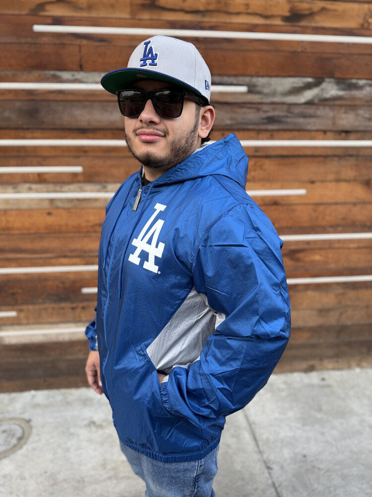 Mitchell and Ness LA Dodgers M&N Playmaker Full-Zip Windbreaker