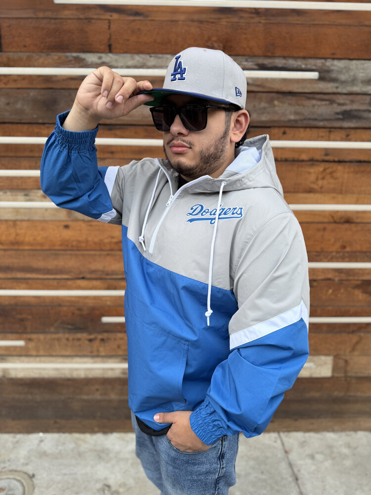 Mitchell and Ness LA Dodgers M&N Tie Breaker Lightweight Windbreaker Anorak