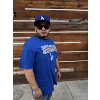 Mitchell and Ness LA Dodgers Men's M&N Legendary Slub Block SS Tee