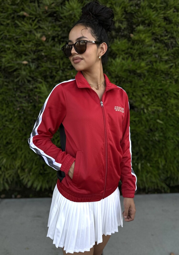 G-III 49ers Women's GIII Rebel Track Jacket