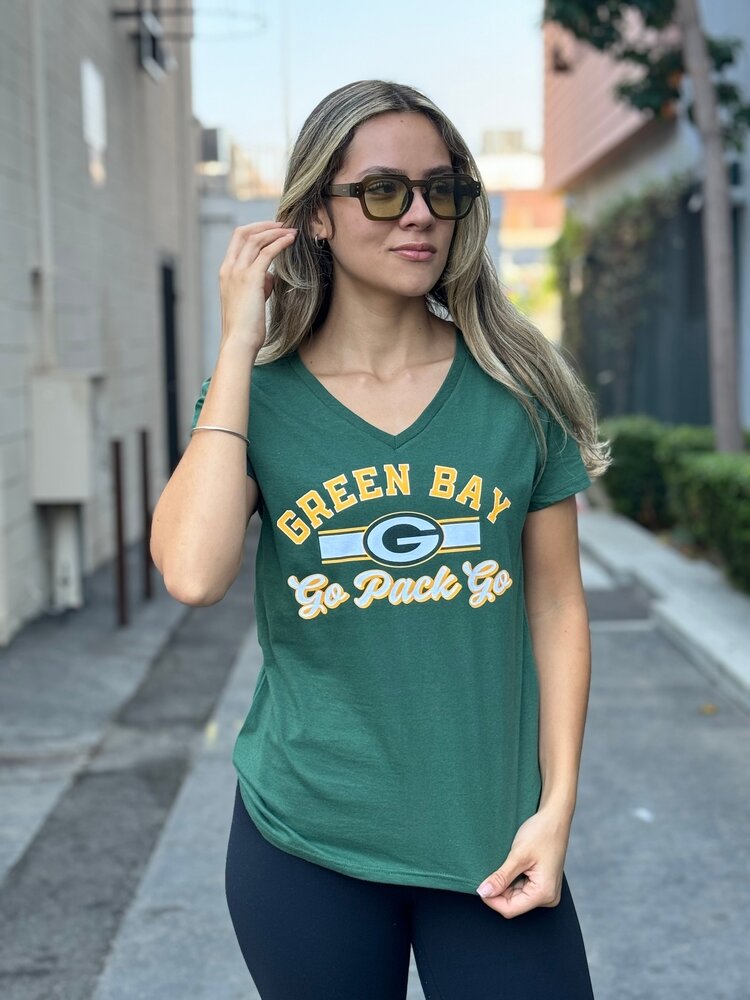 Fanatics Packers W Game Used V-Neck