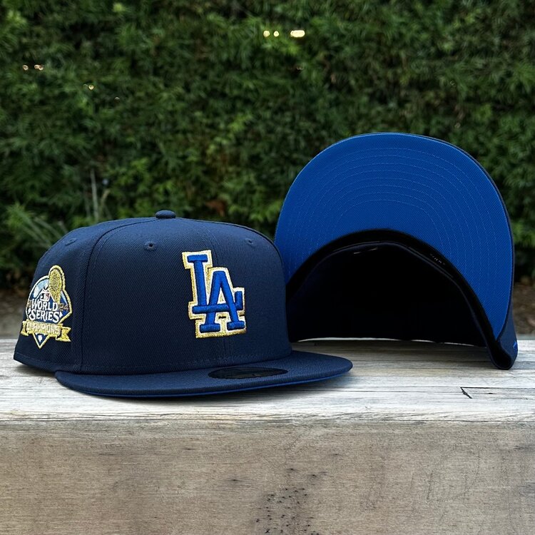 New Era LA Dark Blue 2024 World Series Champs Royal UV