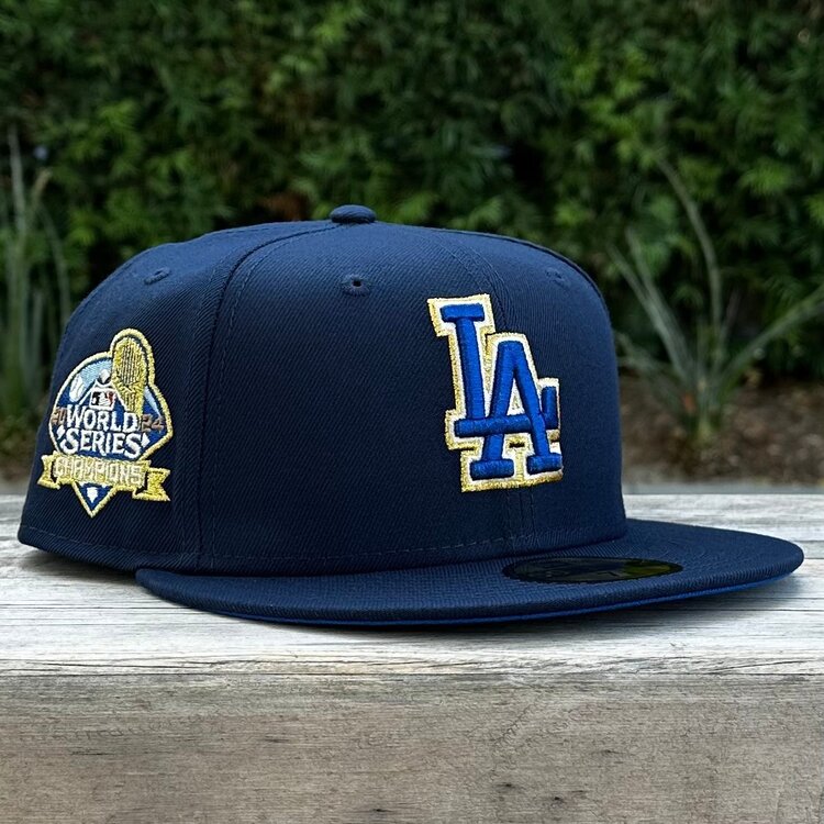 New Era LA Dark Blue 2024 World Series Champs Royal UV