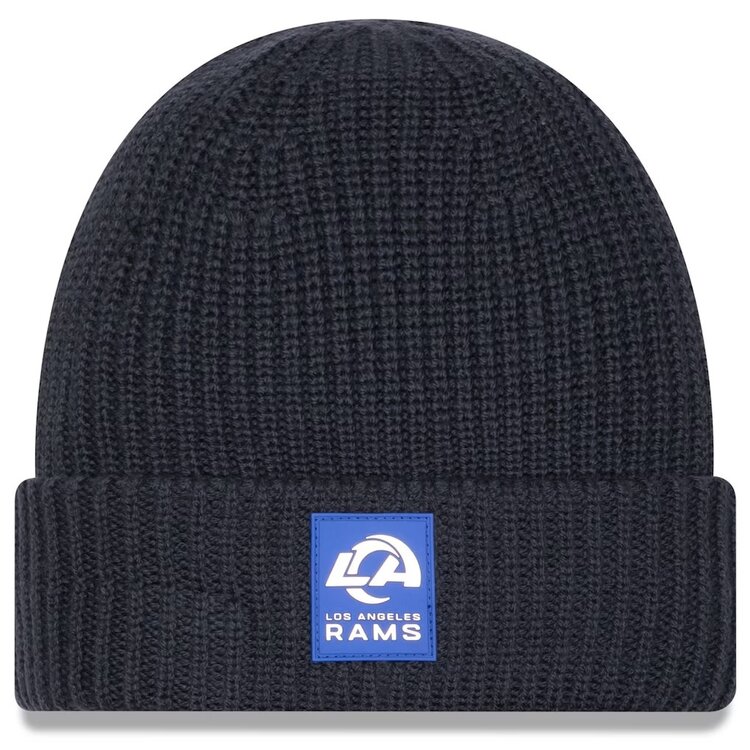 New Era Rams NE 2025 Sideline Collection Sport Cuffed Knit