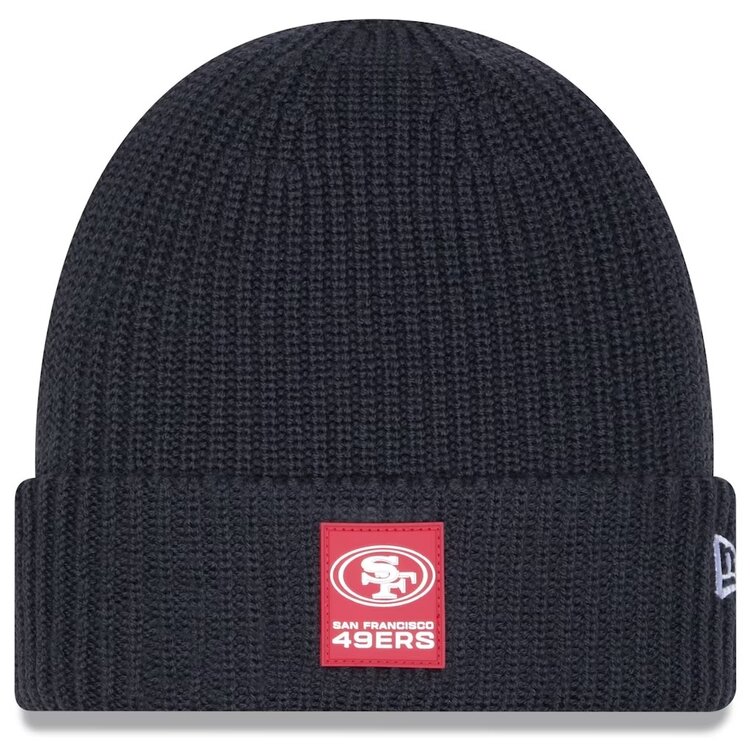New Era 49ers NE 2025 Sideline Collection Sport Cuffed Knit