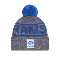 New Era Rams NE 2025 Sideline Collection Sport Pom Knit