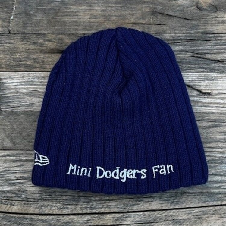 New Era Los Angeles Dodgers Mini Fan Knit Beanie Newborn