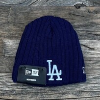 New Era Los Angeles Dodgers Mini Fan Knit Beanie Newborn