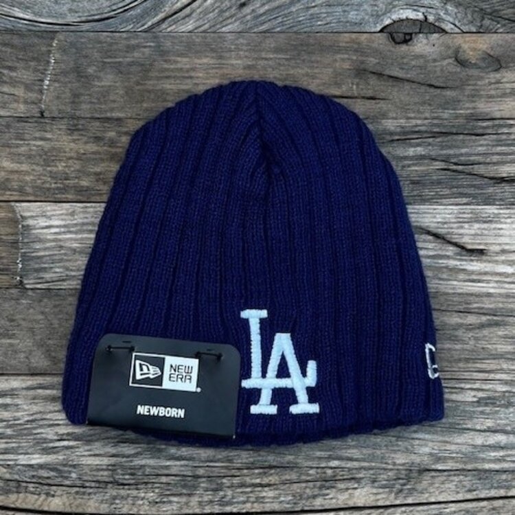 New Era Los Angeles Dodgers Mini Fan Knit Beanie Newborn