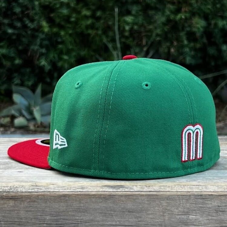 New Era Mexico Kids Green/Red Fitted