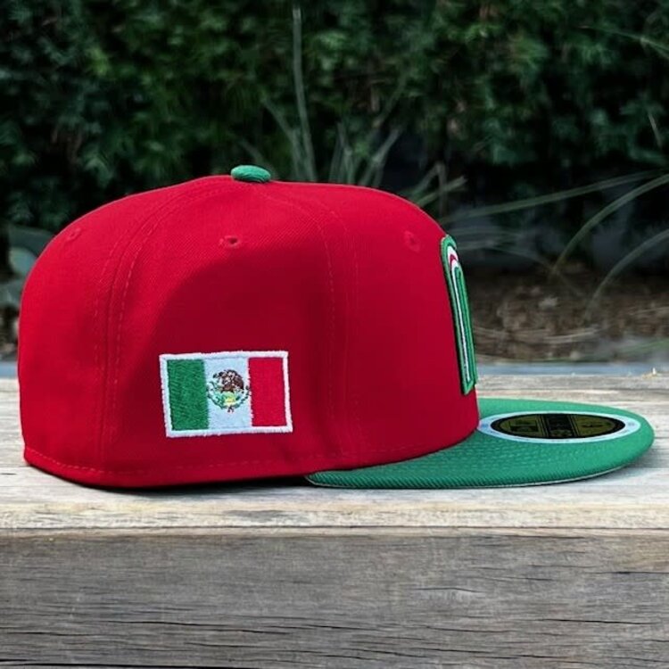 New Era Mexico Kids Red/Green Fitted