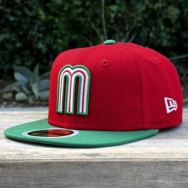 New Era Mexico Kids Red/Green Fitted