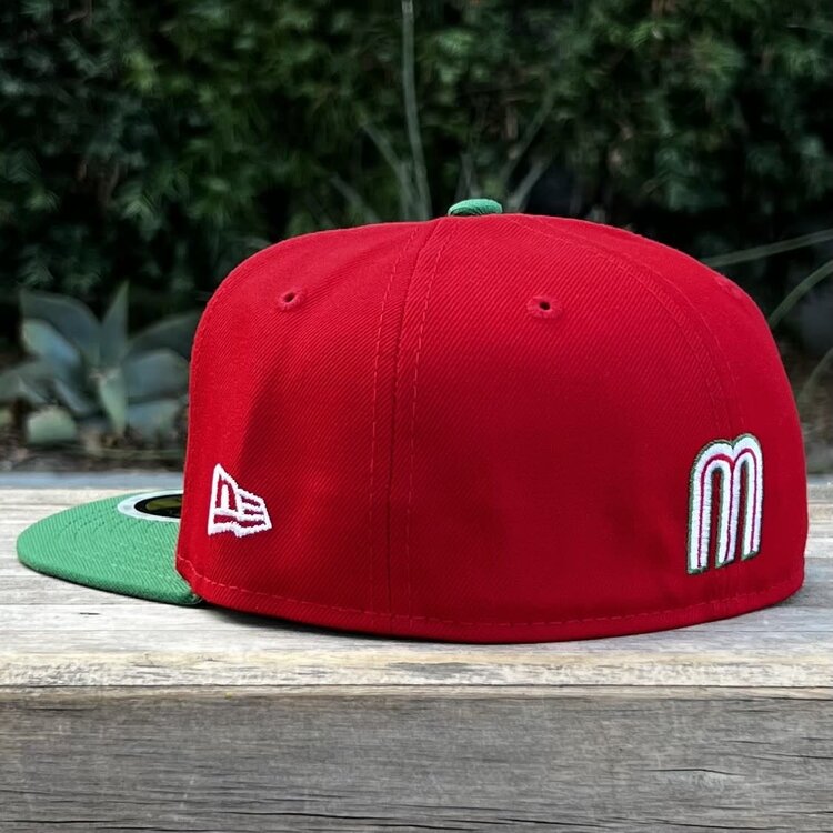 New Era Mexico Kids Red/Green Fitted