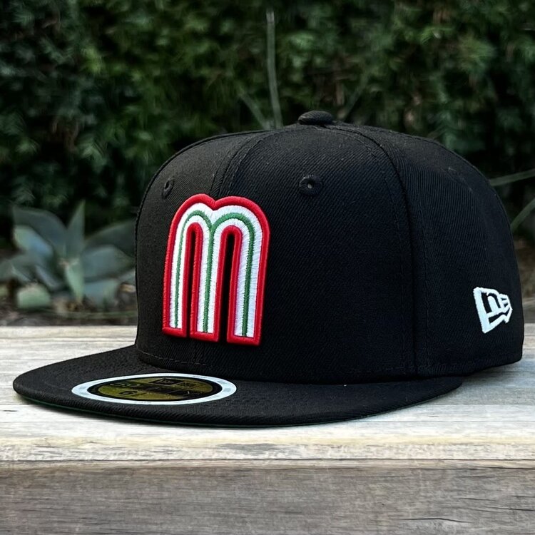 New Era Mexico Kids Black Team Fitted