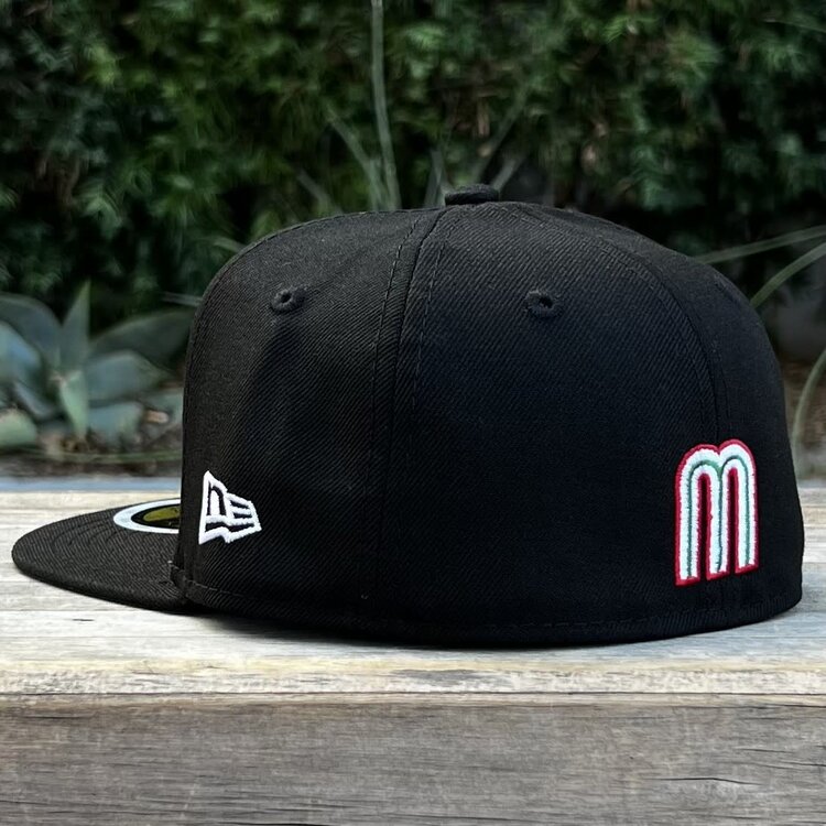 New Era Mexico Kids Black Team Fitted