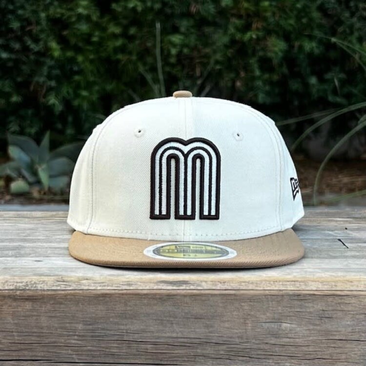 New Era Mexico Kids Ivory/Khaki Fitted