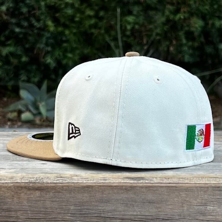 New Era Mexico Kids Ivory/Khaki Fitted