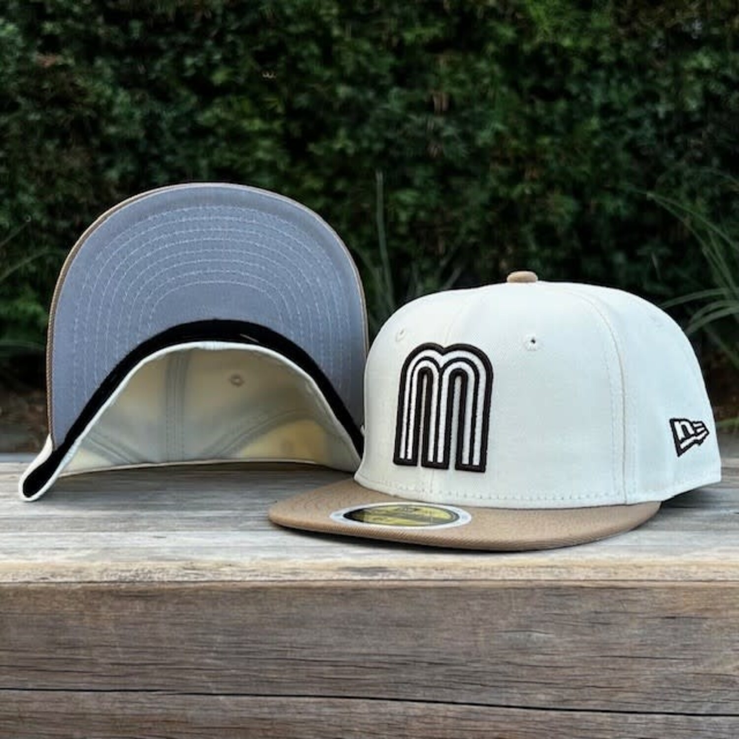 Mexico Kids Ivory/Khaki Fitted - The Locker Room of Downey