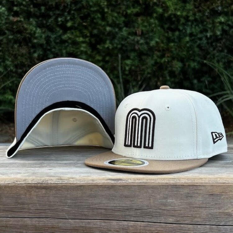 New Era Mexico Kids Ivory/Khaki Fitted