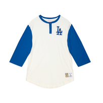 Mitchell and Ness LA Dodgers Men's M&N Icon Henley