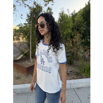 47 Brand Dodgers 47 W Sandstone Sweet Heat Peyton Tee