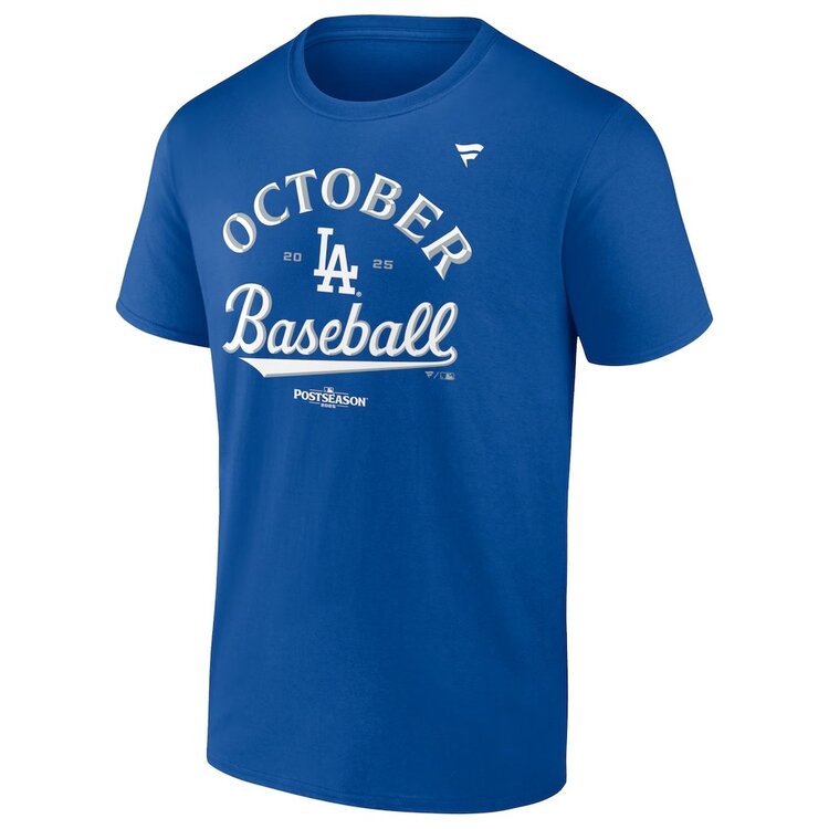 Fanatics LA Dodgers Men's 2025 MLB Postseason Locker Room Tee