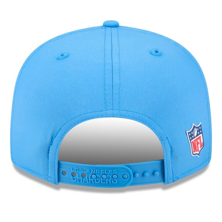 New Era Chargers Powder Blue 2025 Sideline Split Panel 950 Snapback