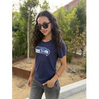 Majestic Seahawks W Skinny Post