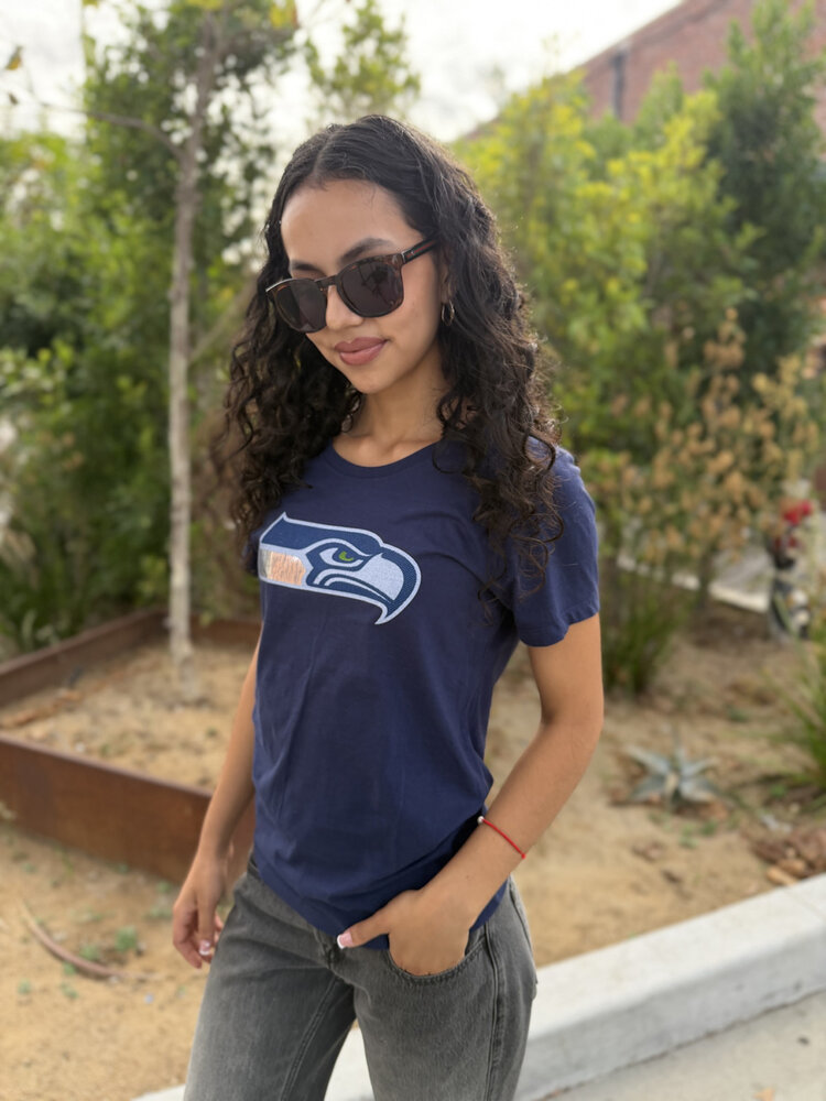 Majestic Seahawks W Skinny Post